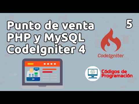 1 Punto de venta con CodeIgniter 4 instalación y diseño