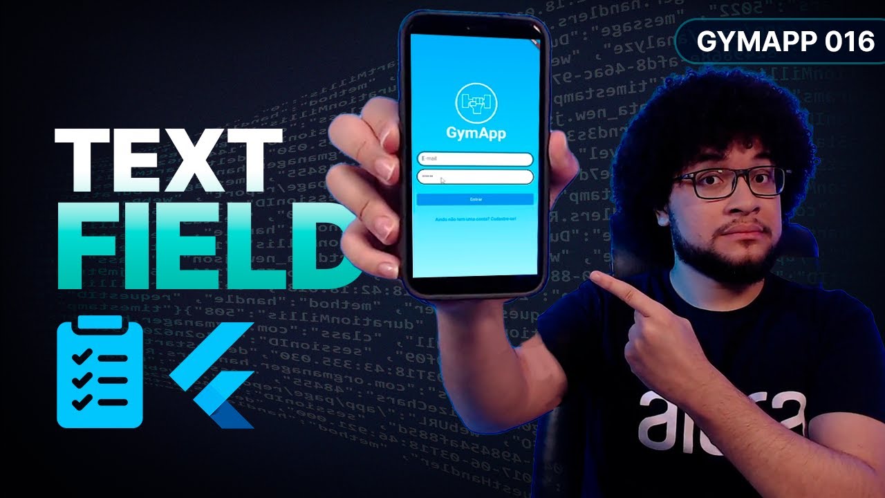 Personalize seu CAMPO DE TEXTO no Flutter | Zero ao Flutter GymApp #16