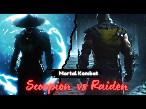 |4K| Scorpion vs Raiden Cinematic Boss fight scene |Mortal Kombat edit| -  Montagem Vozes Profundas