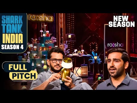 Shark Aman Loves the Uniqueness of 'Rosha's Lamps | Shark Tank India S4 | Full Pitch