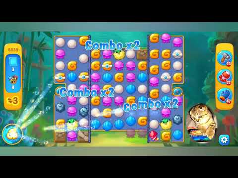 Fishdom 2022, no Boosters,   9839   level  -  прохождение без бустеров,   9839  уровень.