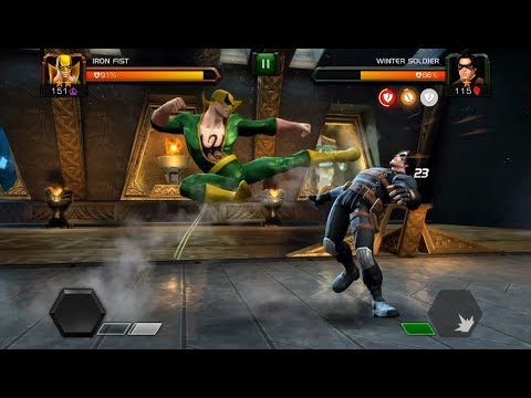 MARVEL CONTEST OF CHAMPIONS | IRON FIST vs WINTER SOLDIER