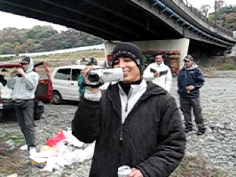 parrillada en el rio