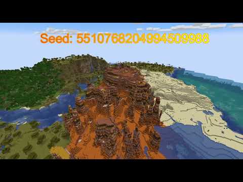 Smallest Mesa biom in Minecraft