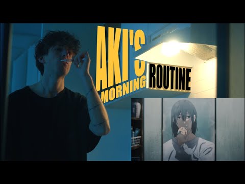 (mostly) Recreating Aki's morning routine | Anime cinematography