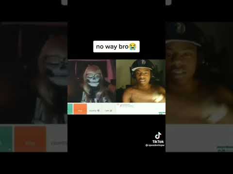 IShowSpeed Gets Called The N WORD By A Emo Girl On Omegle #shorts