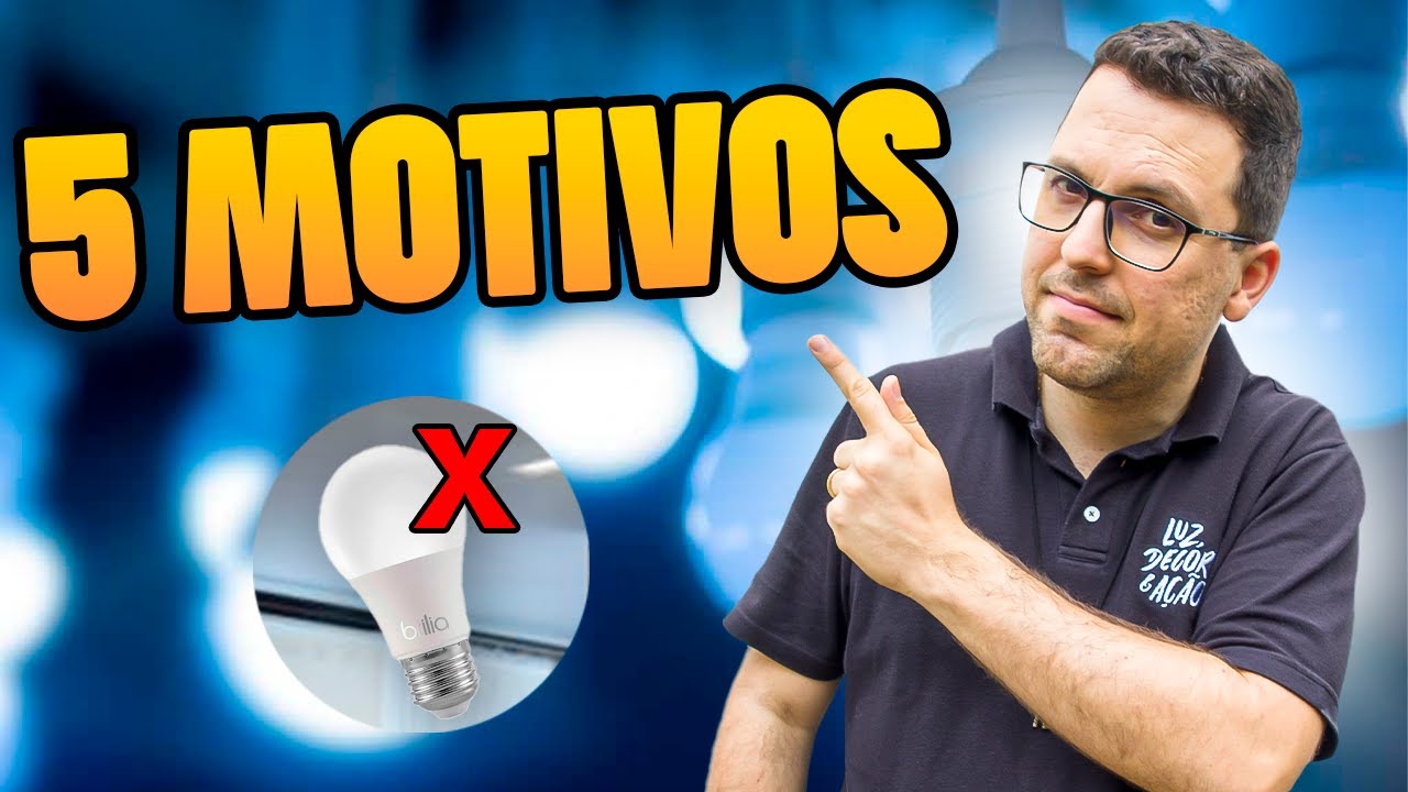 5 MOTIVOS PORQUE A LÂMPADA DE LED FICA PISCANDO