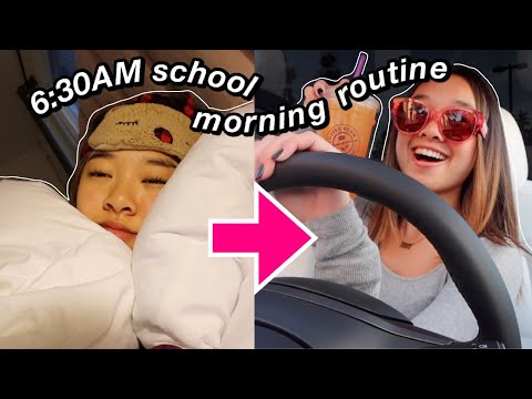 6:30AM SCHOOL MORNING ROUTINE (︶｡︶✽)