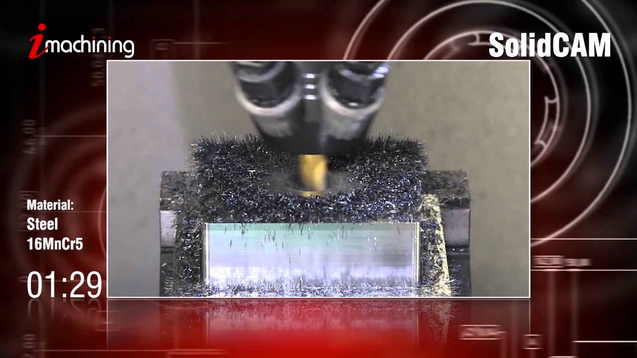 CNC Milling Software - iMachining CAMvolution - SolidCAM iMachining