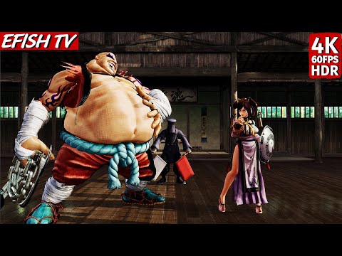Size matters...Earthquake vs Wu Ruixiang (Hardest AI) - Samurai Shodown | 4K 60FPS HDR