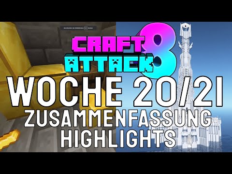 Craft Attack 8 KOMPLETTE WOCHE 20/21 ZUSAMMENFASSUNG - Jeder Teilnehmer| Von Fan für Fans | Urutox