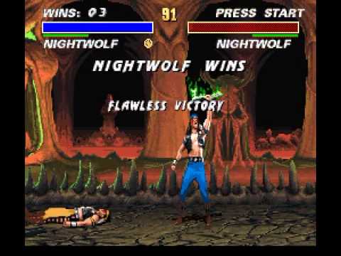 SNES Longplay [326] Mortal Kombat III