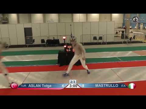 European Championships 2023 JMS - L4 - Aslan Tolga TUR v Marco Mastrullo ITA
