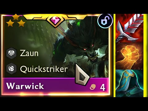 How Perfect is Warwick ⭐⭐⭐ 3 Star with this BUILD | TFT SET 16