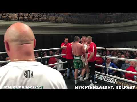 Luke Keeler wins WBO Middleweight title back over rematch win with Conrad Cummings at MTK Belfast