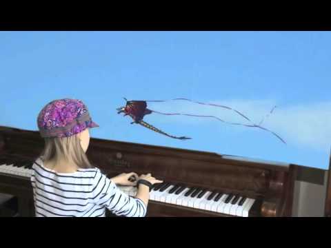 Chinese kites piano-movie