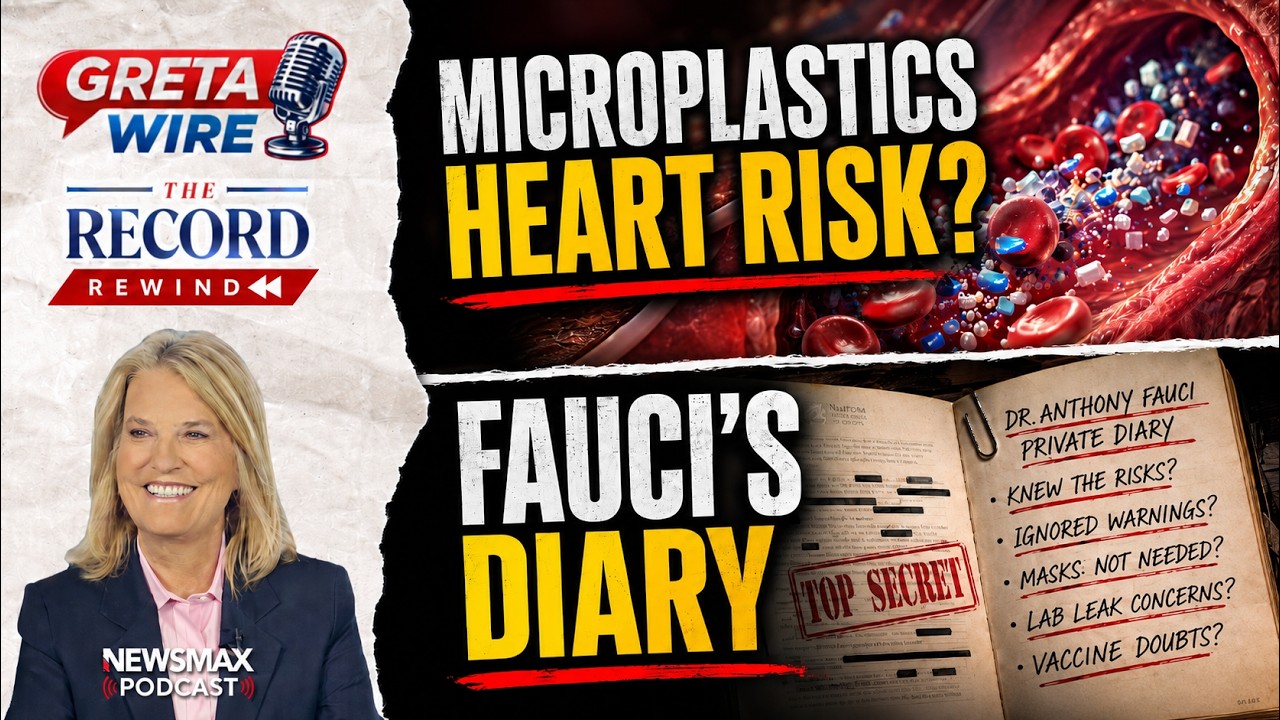 Fauci’s Lockdown Diary Revealed — Plus the Microplastics Heart-Attack Link | Greta Wire