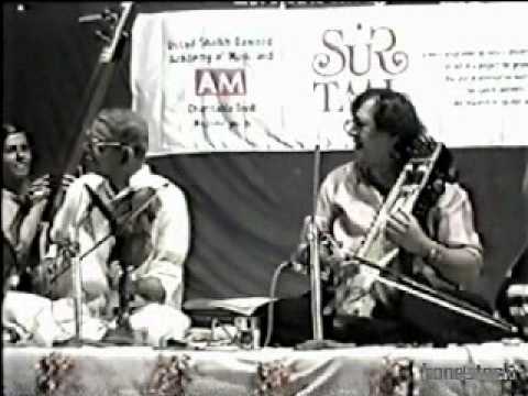 Pt MS Gopalakrishnan & Ut Sultan Khan Jugalbandi Bhairvi Part I