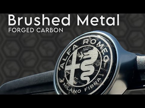Brushed Metal (MF) - Forged Carbon [1 Τεμάχιο]-thumb-1