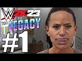 WWE 2K23 My Rise The Legacy Gameplay Walkthrough Part 1