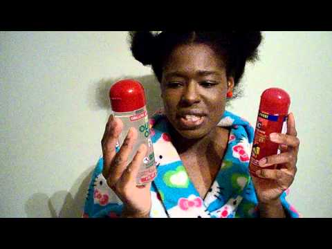 Natural Hair- Heat Protection Serum Product Review/ IC...