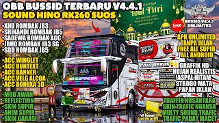 Download lagu UPDATE OBB BUSSID TERBARU V4.4.1 SOUND HINO RK260 | GRAFFIK HD | FULL ACC ROMBAK BUS | BUSSID V4.4.1 mp3