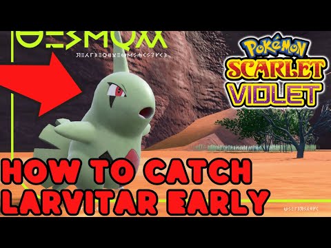 How to Catch Larvitar EARLY in Pokemon Scarlet and Violet