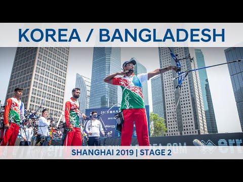 Korea v Bangladesh – recurve men's team bronze | Shanghai 2019 World Cup S2