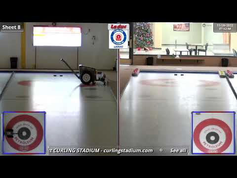 Hilker/Lambert vs. Wiens/Nowell - Draw 5 - Curling Stadium Alberta Curling Series Doubles