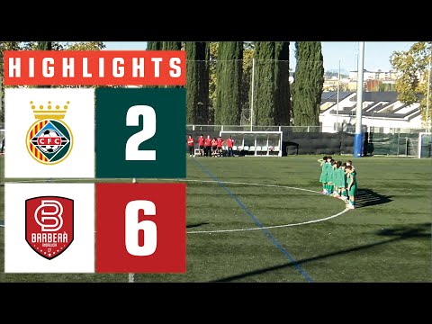 Jornada 06 (25/26) - CERDANYOLA VALLES, F.C. D - BARBERÀ CLUB DE FUTBOL C (Resumen)