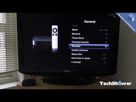 comment regler apple tv