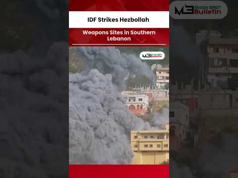 IDF Conducts Strikes on Hezbollah Targets in Southern Lebanon, Citing Security Threats