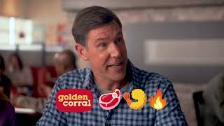 Golden Corral Evergreen Fireballin’ AYCE Steak & Shrimp 🍤🥩🔥