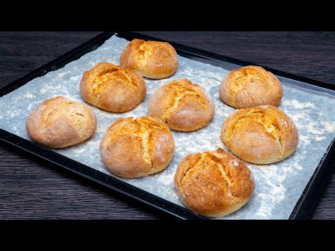 The secret that bakers hide! Here's how to make buns without kneading