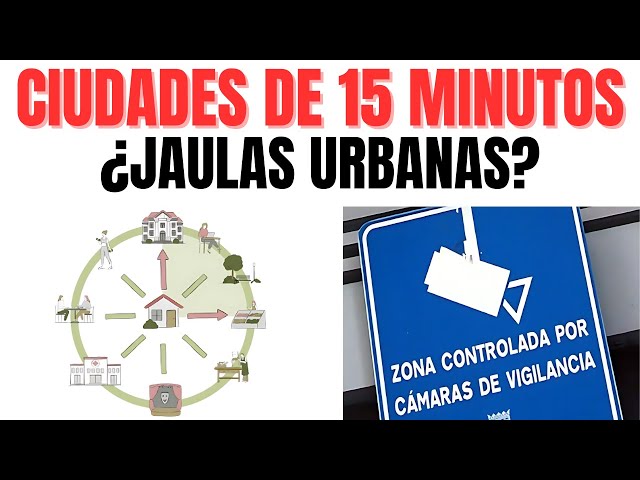 CIUDADES DE 15 MINUTOS: ¿Sostenibilidad o jaulas urbanas?