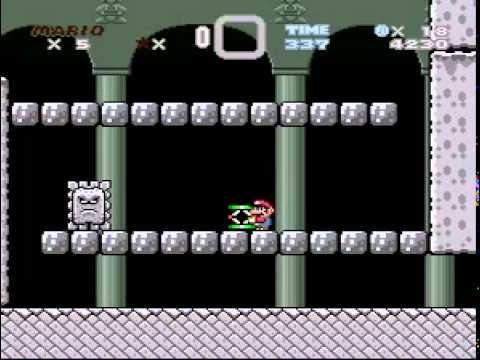 Custom Mario Level: King Thwomp's Keep