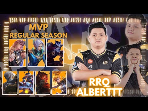 BEST MOMENT RRQ ALBERTT !! MVP REGULAR SEASON MPL INDONESIA SEASON 9 !!