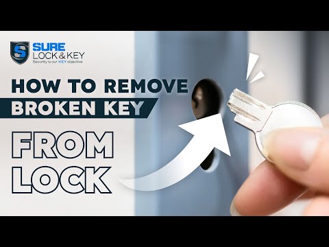 How To Remove Broken Key From Lock