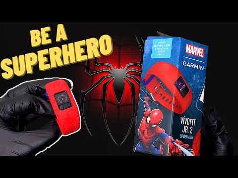 Garmin Vivofit JR 2 Spiderman Unboxing | Be A SUPERHERO!