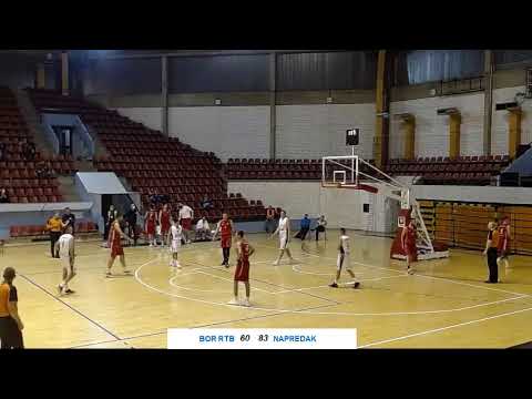 2MLS 3. kolo / KK Bor - KK Napredak Junior