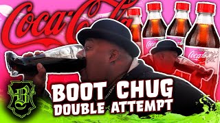NEW! Coca-Cola Move Chug (Out Of 2 Boots!)