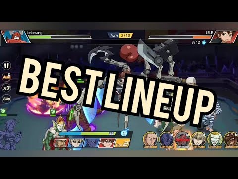 Spartan Shieldwall best One punch man line up | bye Atomic and tatsumaki
