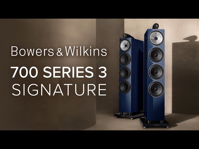 Video of Bowers & Wilkins 702 S3 Signature