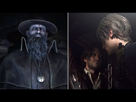 Resident Evil 4 — Leon Saves Luis & Infected by (Las Plagas) Bitores Mendez