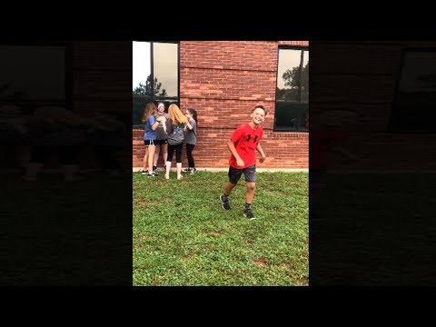 kid tries to impress his crush, goes very wrong..
