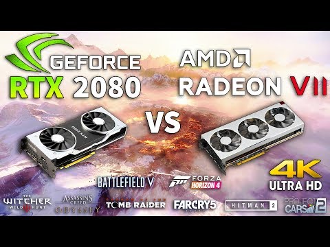 RADEON VII vs RTX 2080 Test in 8 Games
