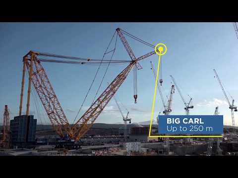 #Howwedoit Meet Big Carl - The world's biggest crane makes its first move