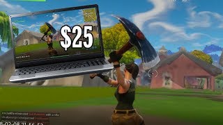 Playing Fortnite on a $25 Laptop