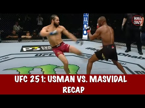 UFC 251: Kamaru Usman vs. Jorge Masvidal Recap
