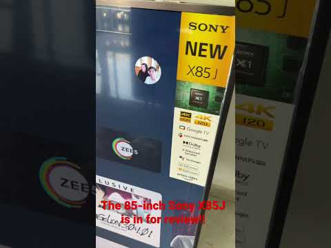 Sony 85-inch X85J in for review! What would you like to know?